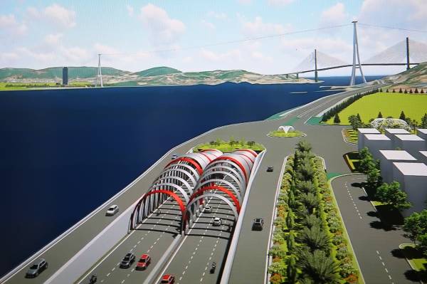 Bác thông tin dừng dự án Hầm đường bộ xuyên vịnh Cửa Lục
