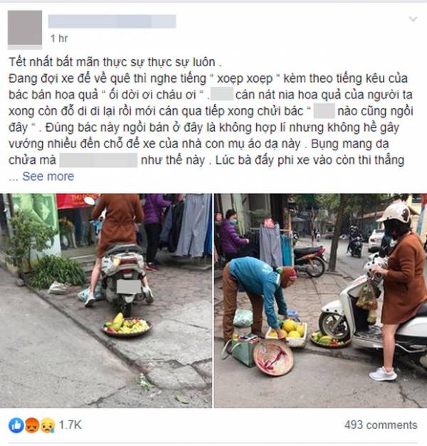 Câu chuyện được đăng tải lên mạng xã hội khiến nhiều người phẫn nộ