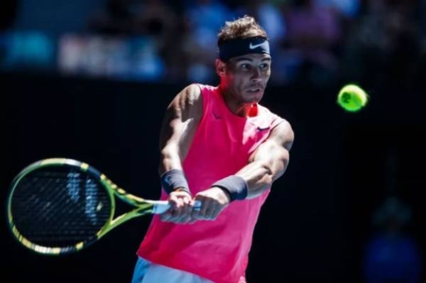 Rafael Nadal đang thể hiện phong độ tốt tại Australian Open. Ảnh: Getty Images.