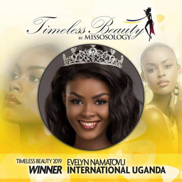 Evelyn Namatovu là người đẹp chiến thắng năm nay.