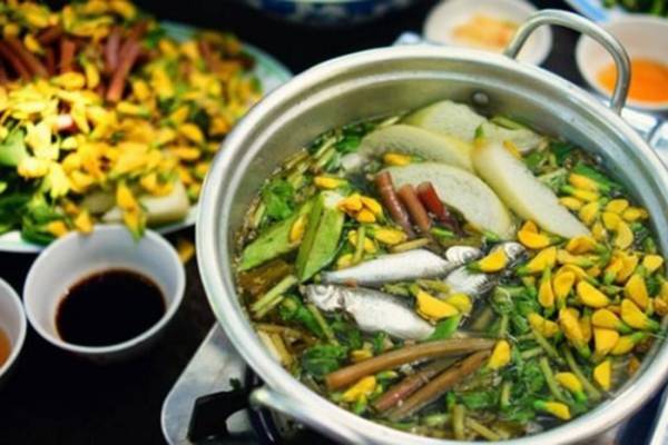 Độc đáo với những món ăn được chế biến từ… hoa