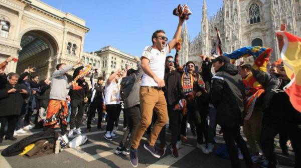 CĐV Tây Ban Nha sang Italy xem Champions League có nguy cơ nhiễm Covid-19.