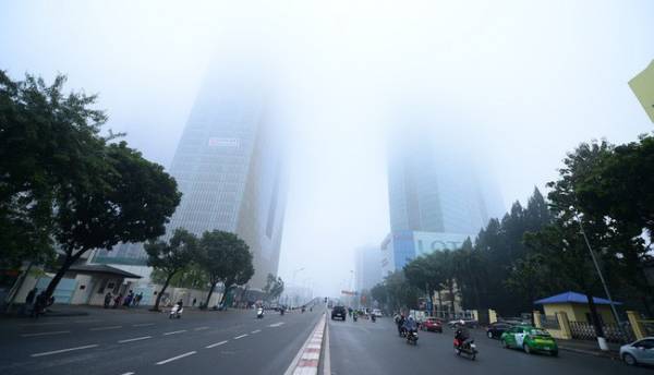 Thời tiết hôm nay (13/3): Hà Nội có mưa nhỏ và sương mù