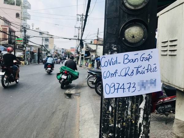 Sự xuất hiện của dịch Covid-19 được ví như “giọt nước tràn ly” đẩy thị trường bất động sản vào tình trạng “đóng băng”. Ảnh: V.D