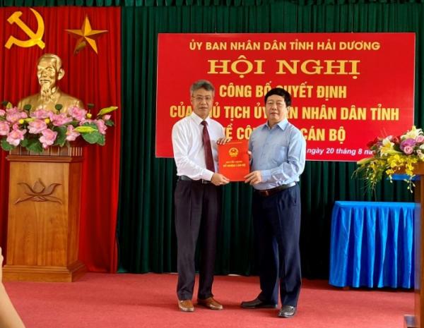 Hải Dương có tân Phó Giám đốc Sở GTVT