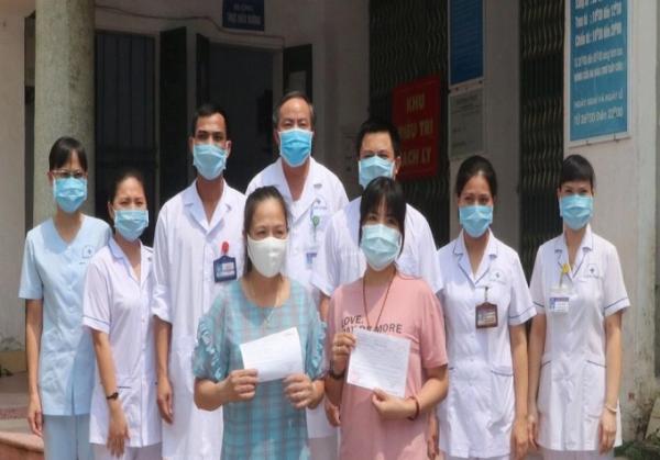 Nam Định: Hai bệnh nhân nhiễm Covid-19 được xuất viện