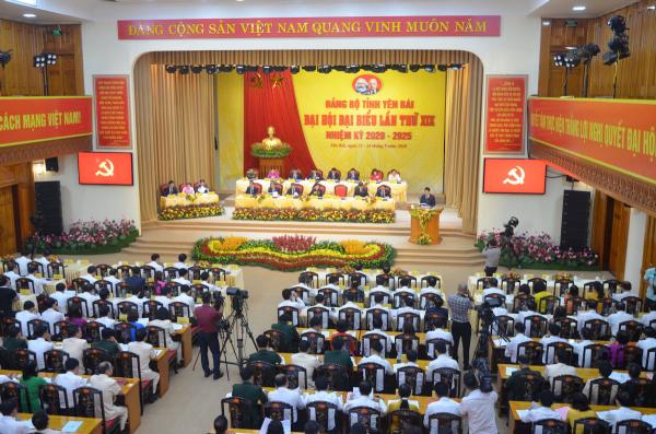 Đại hội Đại biểu Đảng bộ tỉnh Yên Bái lần thứ XIX khai mạc vào sáng ngày 23/9