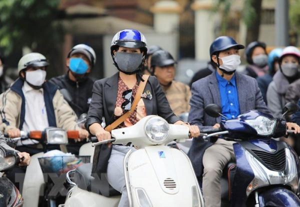 Không khí lạnh gây mưa ở miền bắc