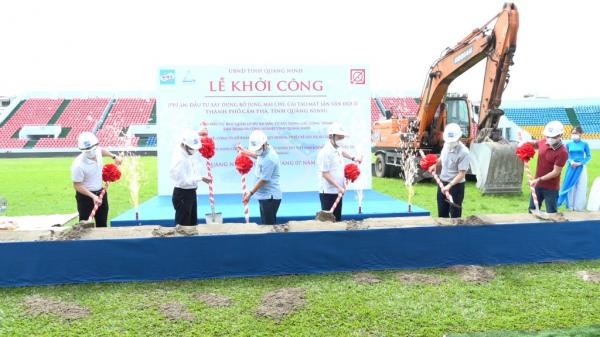 Dành 83 tỷ đồng cải tạo sân vận động TP Cẩm Phả