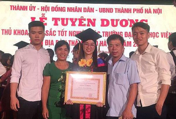 Nữ sinh Nam Định trở thành thủ khoa đầu tiên ngành Công trình