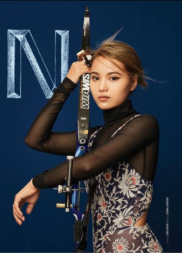 Ngắm nhan sắc xinh đẹp của nữ cung thủ Việt Nam đua tài ở Olympic Tokyo