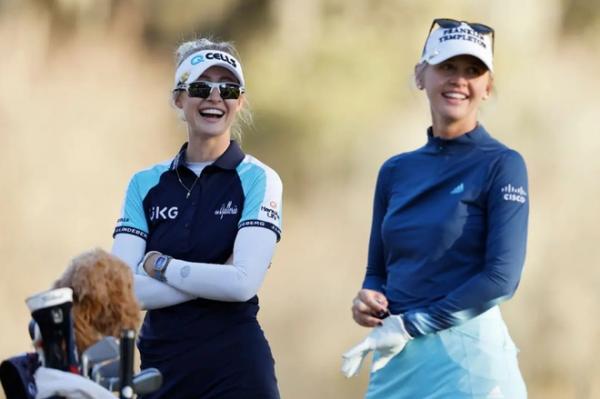 Chiêm ngưỡng những bóng hồng trên sân golf tại Olympic Tokyo